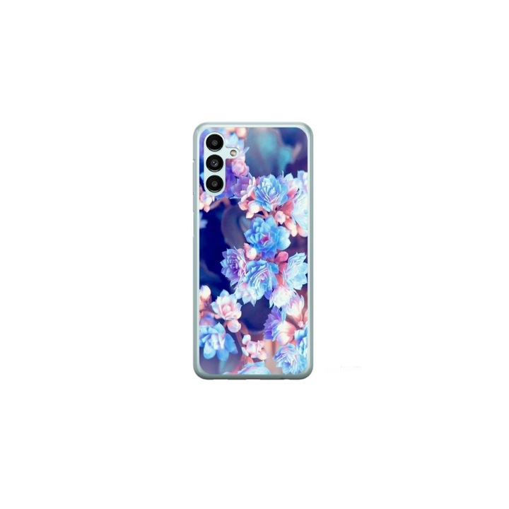 Персонализиран калъф за плуване за Samsung Galaxy A05s, модел Flowers #2, многоцветен, S1D1M0038
