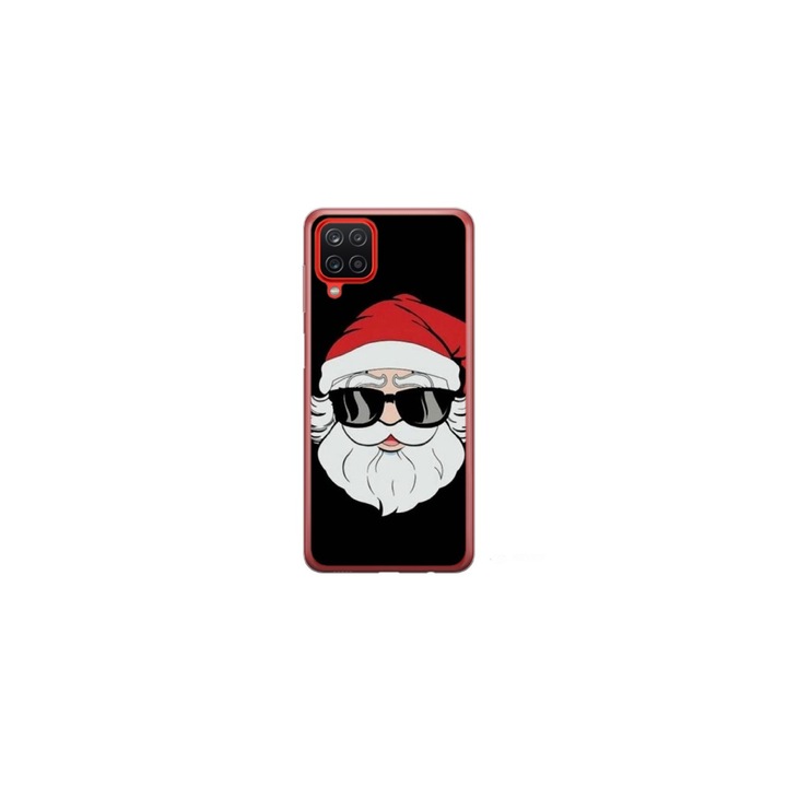 Husa personalizata HQ Print 360 de grad pentru Samsung Galaxy A42 5G, model Cool Santa, multicolor, S1D1M0046