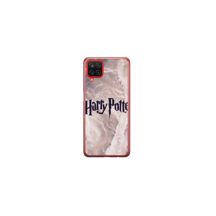 Husa personalizata HQ Print 360 de grade pentru Samsung Galaxy A12, model Harry Potter #4, multicolor, S1D1M0092