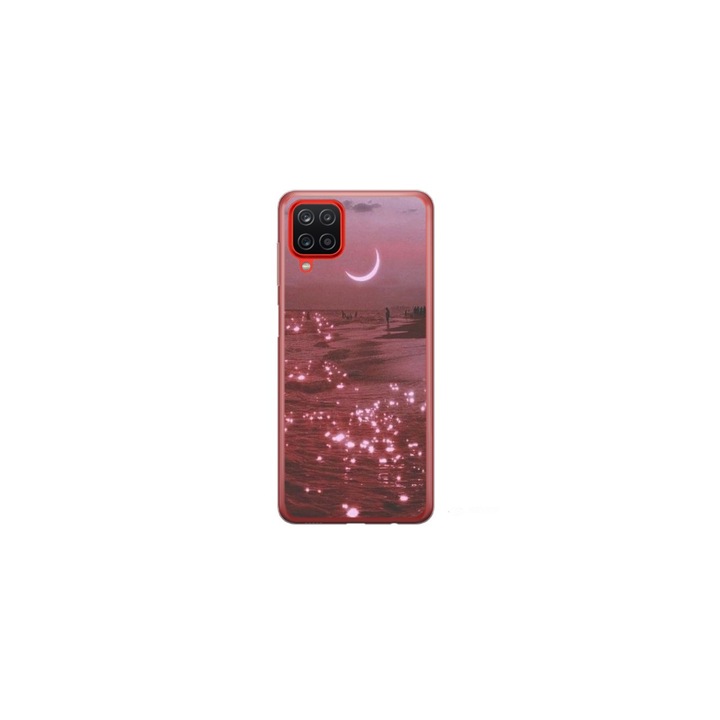 Husa personalizata Swim Case pentru Huawei P40 Lite, model Pink Sky, multicolor, S1D1M0129