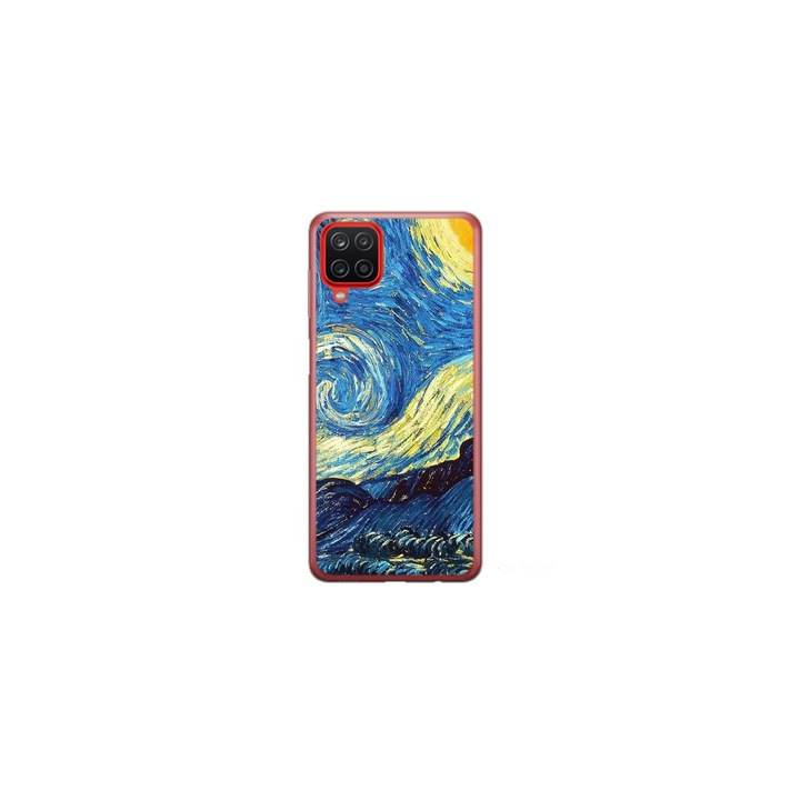 Husa personalizata HQ Print 360 de grad pentru Samsung Galaxy A42 5G, model Van Gogh, multicolor, S1D1M0238