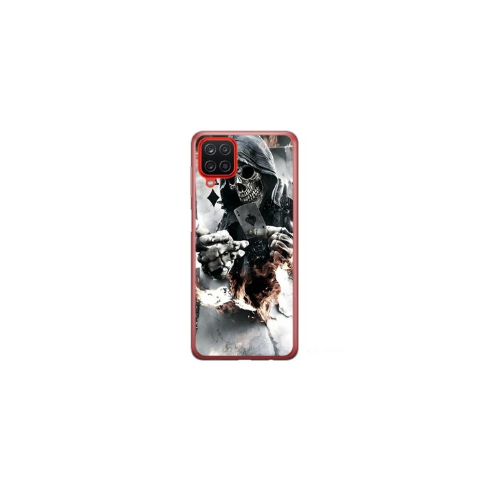 Egyedi HQ Print 360 fokos borító Huawei P40 Lite, Skeleton Cards modellhez, többszínű, S1D1M0301