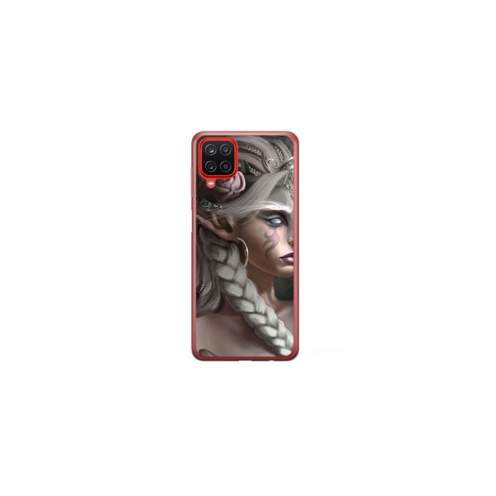 Husa personalizata HQ Print si Folie de Silicon pentru Huawei P40 Lite, model Alien Queen, multicolor, S1D1M0308