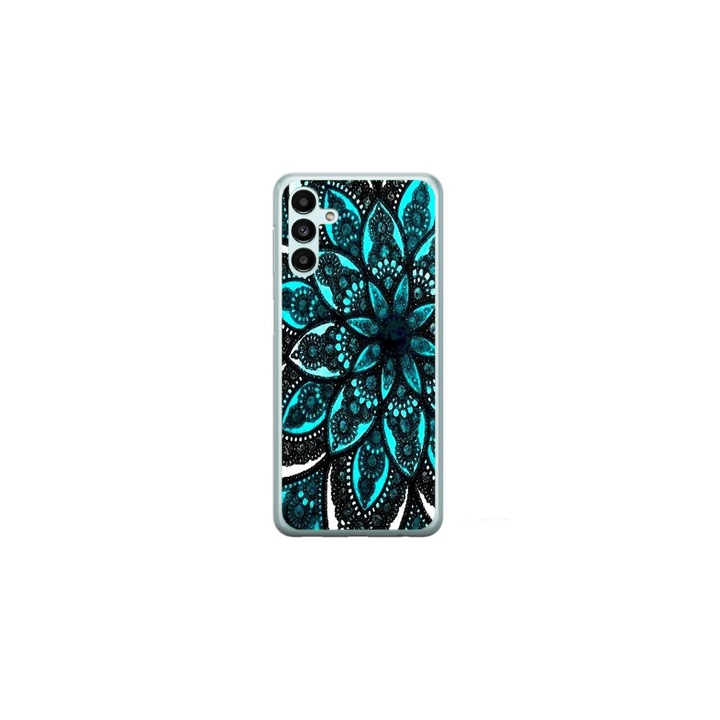 Husa personalizata HQ Print si Folie de Silicon pentru Samsung Galaxy A14 4G, model Mandela #2, multicolor, S1D1M0255