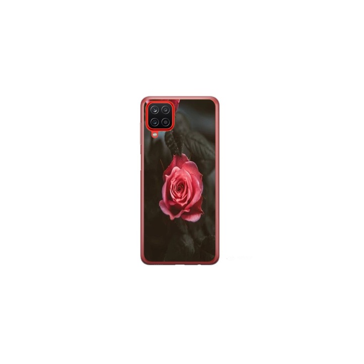Персонализиран калъф за плуване и силиконово фолио за Xiaomi Redmi 9C, модел Flowers #11, многоцветен, S1D1M0156