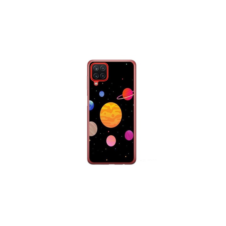 Персонализиран калъф Swim Case за Huawei Y5p, модел Colorful Galaxy, многоцветен, S1D1M0283