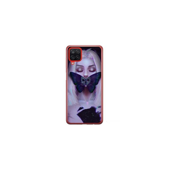 Személyre szabott HQ Print 360 fokos borító Samsung Galaxy A22, Butterfly Mouth 1. modellhez, többszínű, S1D1M0351