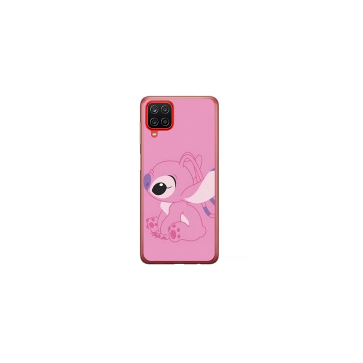 Husa personalizata HQ Print 360 de grad pentru Samsung Galaxy A42 5G, model Pink Stitch, multicolor, S1D1M0005