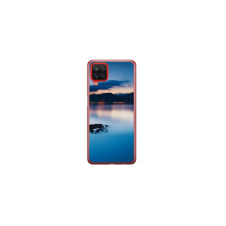 Персонализиран калъф за плуване и силиконово фолио за Samsung Galaxy A42 5G, Nice View модел №5, многоцветен, S1D1M0112