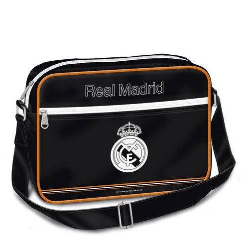Geanta de Umar pentru Laptop FC Real Madrid negru