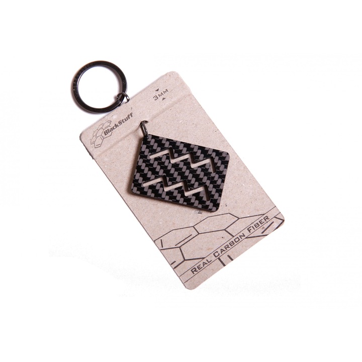 Breloc Fibra de Carbon Zodii - Varsator