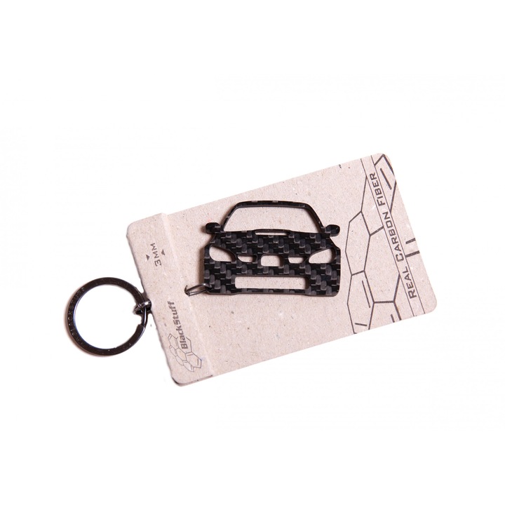 Breloc Fibra de Carbon compatibil cu Impreza Hawk Eye STI WRX