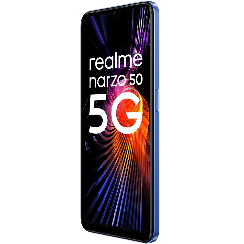 Mobiltelefon Realme Narzo 50, Dual SIM, 128GB, 4GB RAM, 5G, Hyper Blue ...
