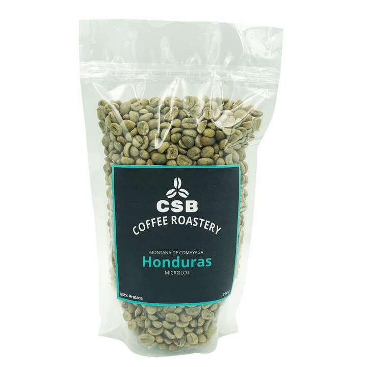 Cafea verde boabe de specialitate, CSB Coffee Roastery, Honduras, 100% Arabica, 500 gr