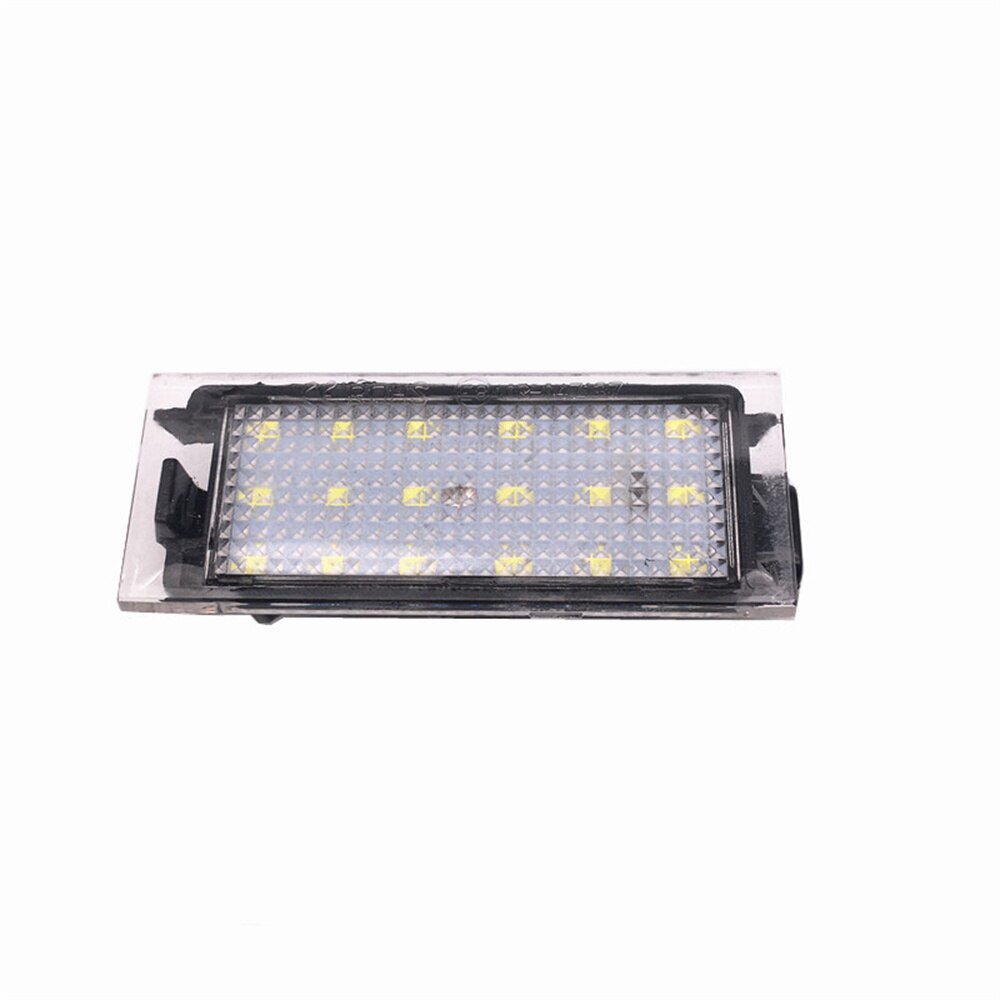 2x Feux Plaque D'immatriculation LED Blanc 6000K Canbus - Compatible Renault Clio, Kadjar, Megane, Etc. - Sans Erreur