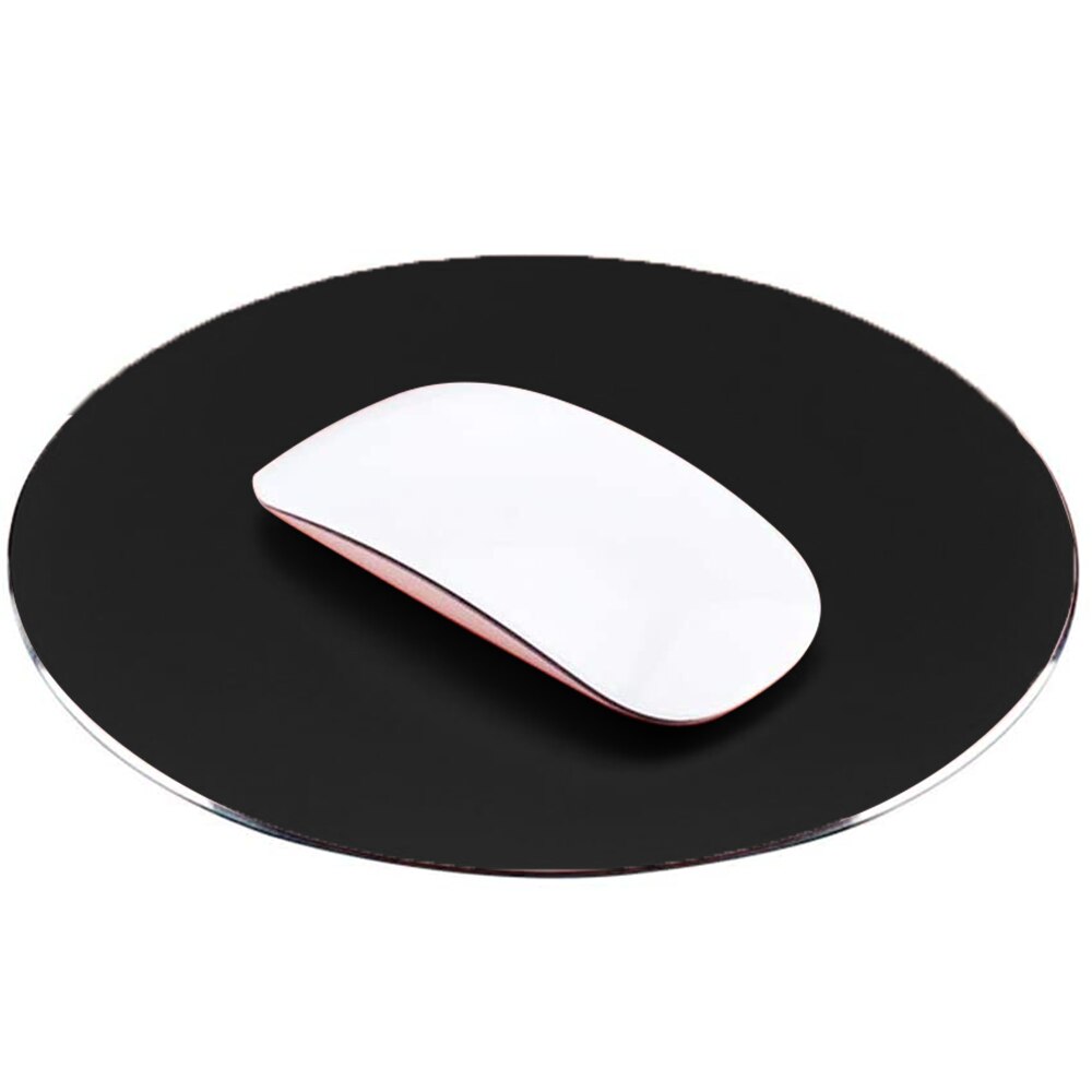 Mouse Pad rotund, Aluminiu, 200x200 mm, Negru - eMAG.ro