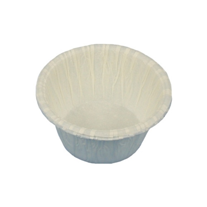 Set 250 Forme pentru briose hartie alb Pap Star