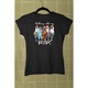 Tricou personalizat pentru femei cu imprimeu, Nerd Chicken Model 14, Bumbac, Negru, XL