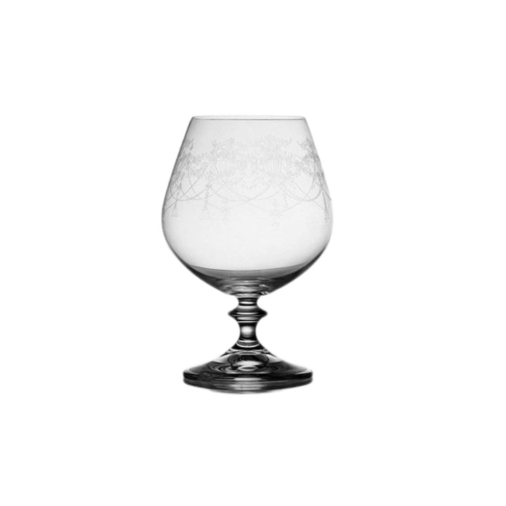 Чаша за коняк, Bohemia, Angela Półgrawer 96061, 400 ml, прозрачна