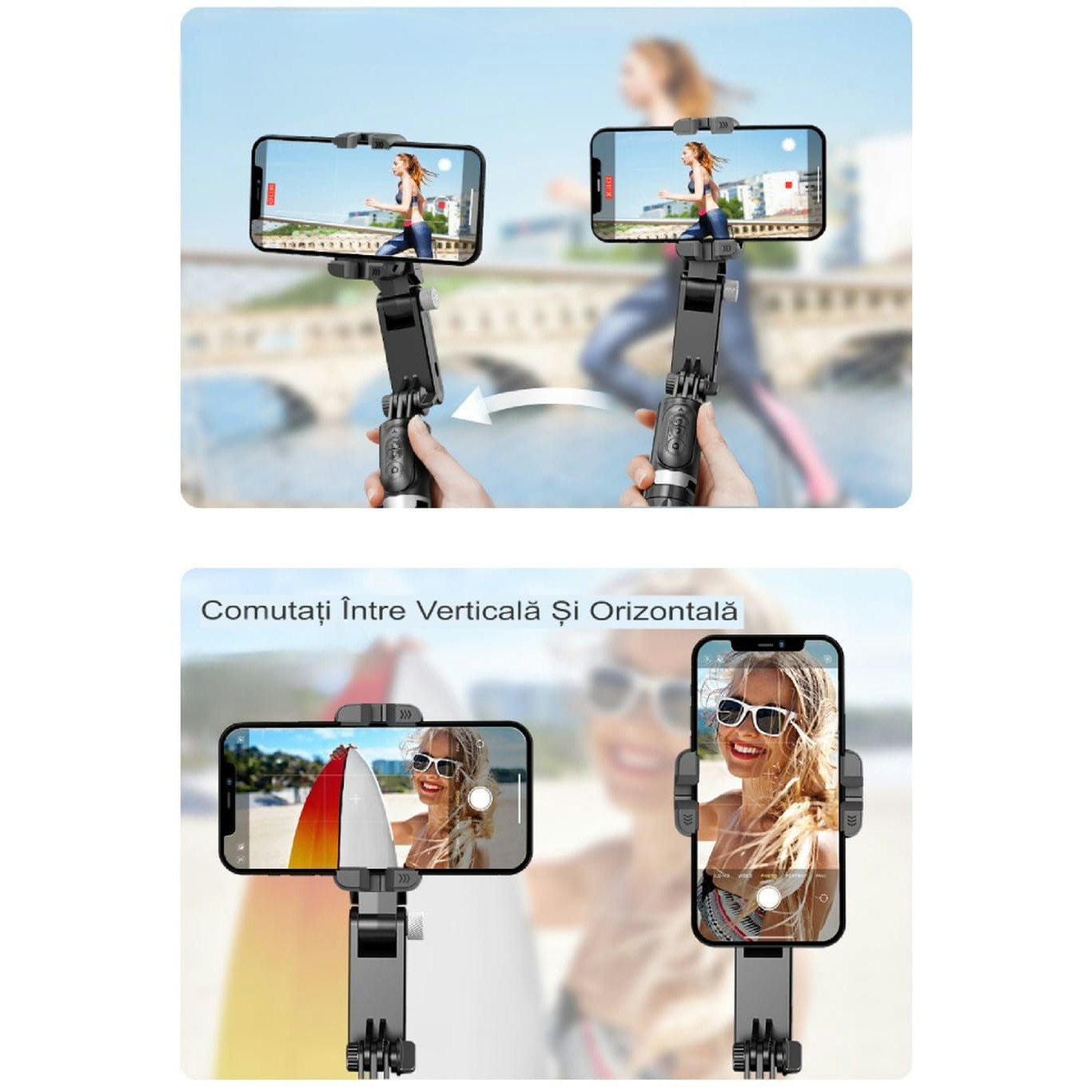 Selfie Gimbal 360 Rotatie Statief All-In-Een Objec