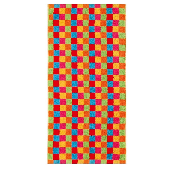 Хавлия за баня, Cawo, Lifestyle Cube Multicolor Hell, 145161, 70x140 см