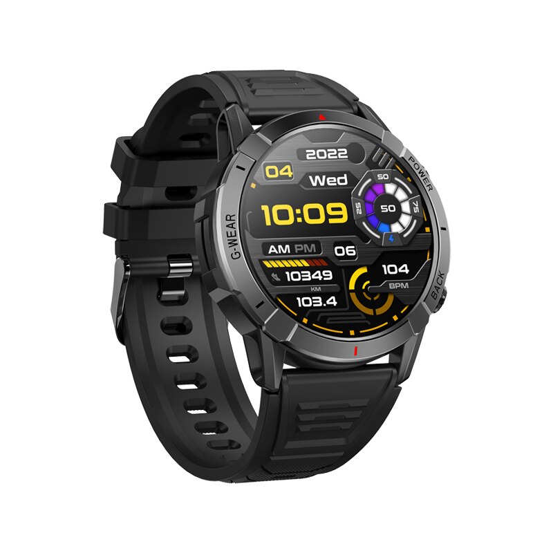 Ceas smartwatch barbati TechONE® NX10 Cross Pro, 1.43 inch AMOLED