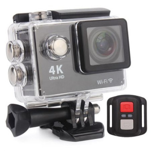 Camera video sport MCZ- 4K, Full HD, Wi-Fi, HDMI, waterproof 30m, 2-inch, Black