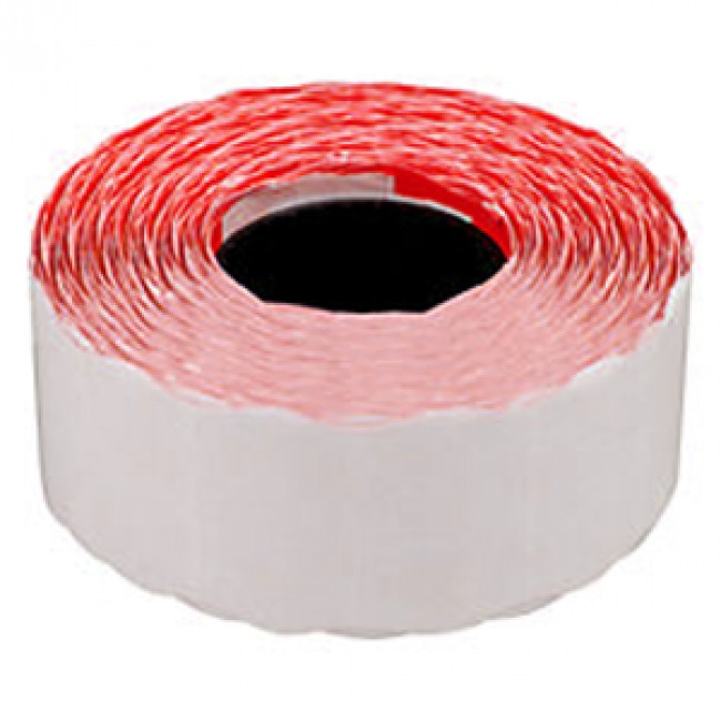 Etichete fluorescente marcator, ProCart, 26x16, rosu