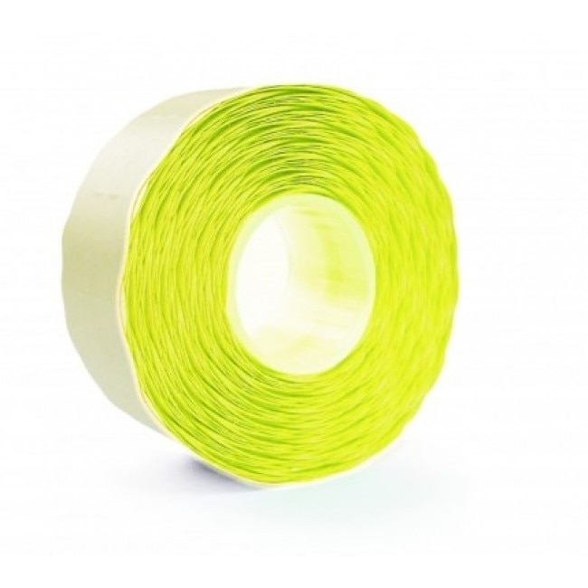 Etichete fluorescente marcator, ProCart, 26x12, galben