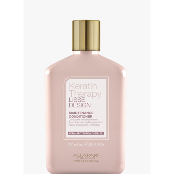 Балсам за лечение с кератин за всички типове коса Alfaparf Lisse Design Keratin Therapy, 250 ml
