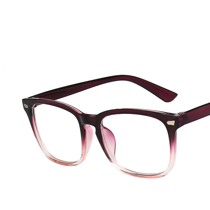 Унисекс очила iFinne®, класически модел, защита за компютър, телефон, антирефлекс, без диоптри, розови