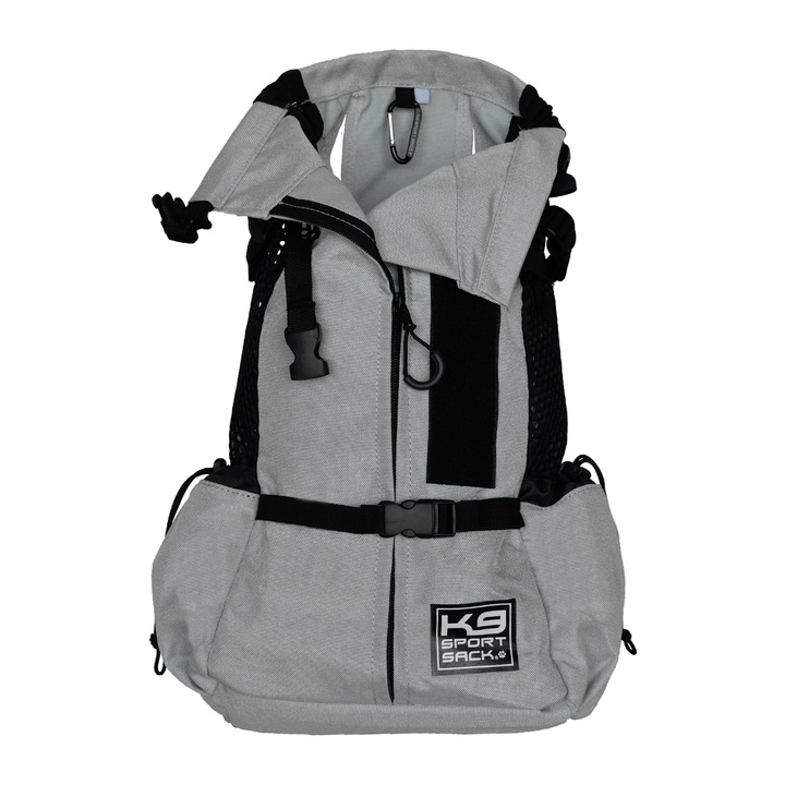 Rucsac pentru Transport Catei, K9 Sport Sack Air 2, Gri, Masura, S