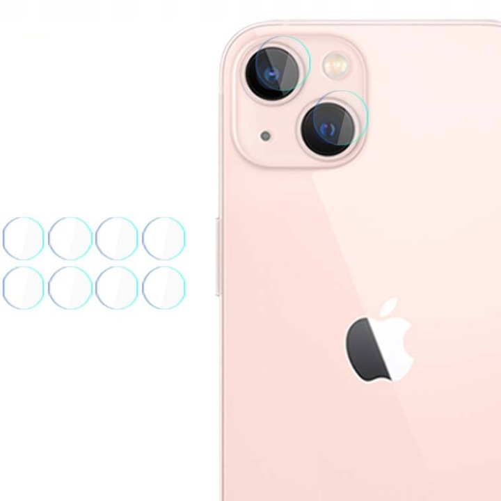 Fényképezőgép védőfólia, 3MK, iPhone 14-el kompatibilis