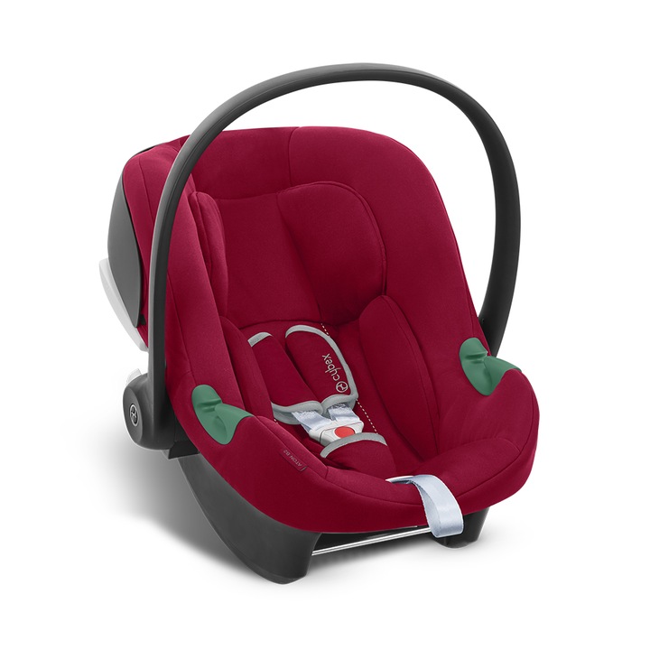 Scoica auto pentru copii Cybex Silver ATON B2 I-SIZE Dynamic Red