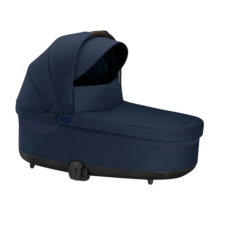Cybex Gold S LUX Navy Blue mózeskosár