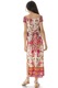 Rochie Maxi Florala Roh Dr4570 Crem, 36