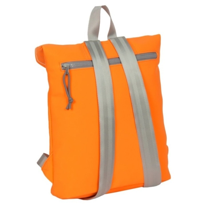 Mart-Los Angeles Rolltop mini hátizsák, 27x8x33 cm, neon narancs