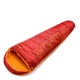 Sac De Dormit Turistic, Meteor, Ymer, Usor Si Compact, Captuseala Moale, Umplutura Hollow Fibre Pentru Izolatie Termica Mai Buna, Libertate De Miscare, Ideal Pentru Camping Si Cort, Rosu