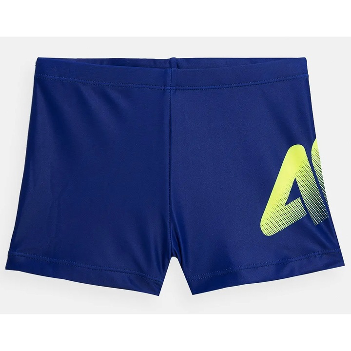 Costum de inot baieti, 4F, Poliester/Elastan, Albastru, 158-164 CM