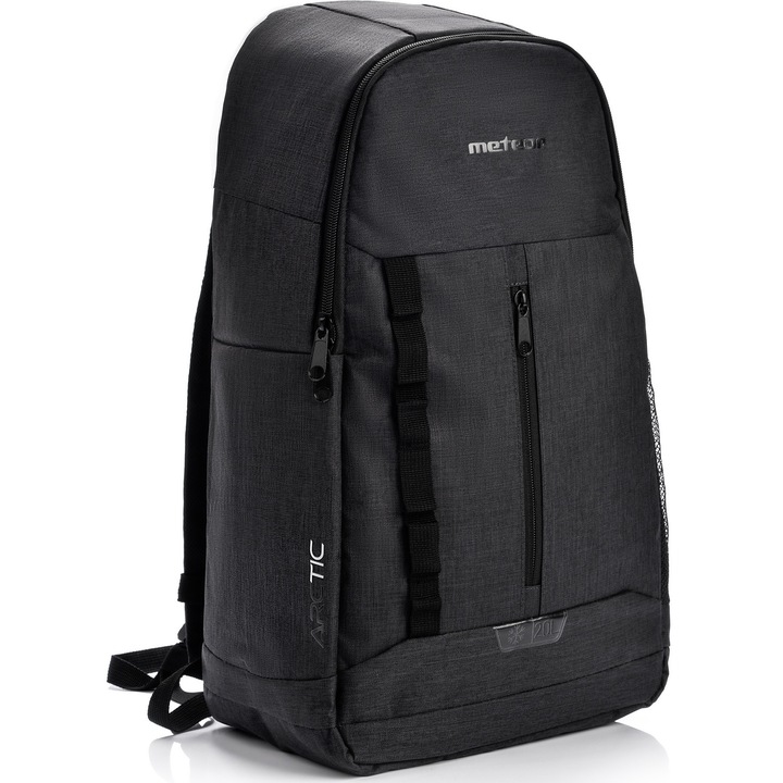 Термо раница за плаж, Meteor, Полиестер, 47x27x15 см, Черна, 20L