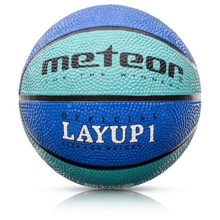 Meteor kosárlabda, LAYUP modell, 1-es méret, vonzó szín, 41-42 cm obv.