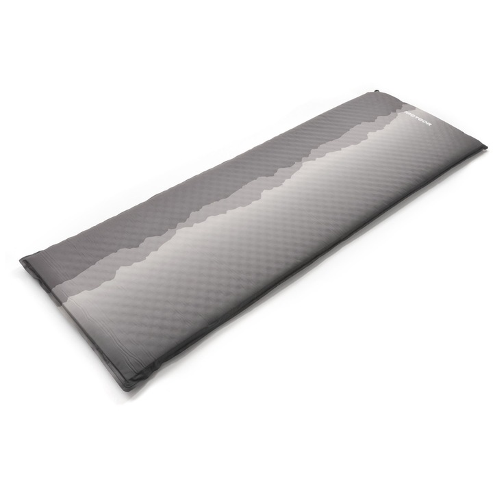 Önfelfújó matrac, Meteor, Poliészter, 200x66 cm, Szürke