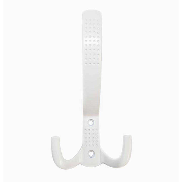 Carlig pentru mobila ARGUS Z-355, 3 brate, alb mat