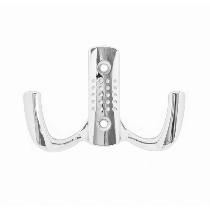 Cuier pentru mobila ARGUS Z-341, 2 brate, cromat lucios