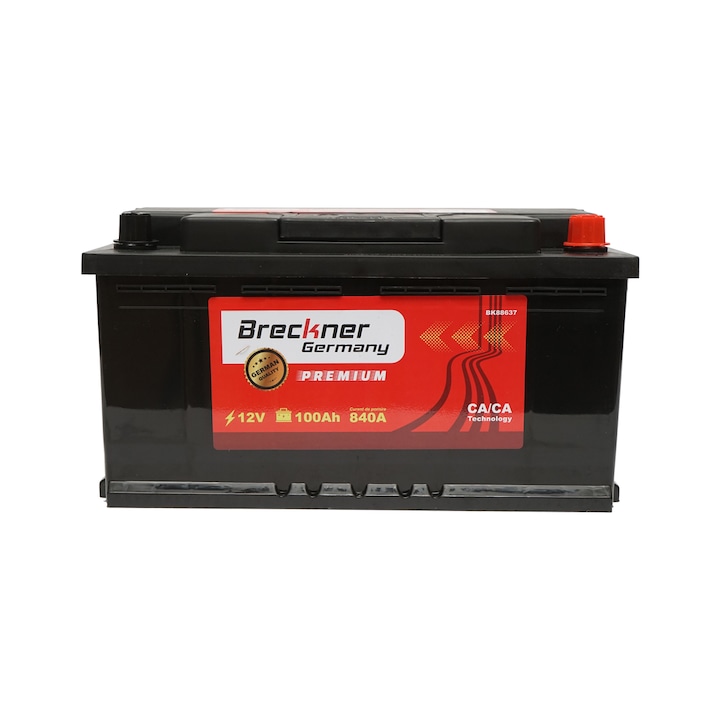 Baterie auto 100Ah, 840A, 12V Breckner Germany