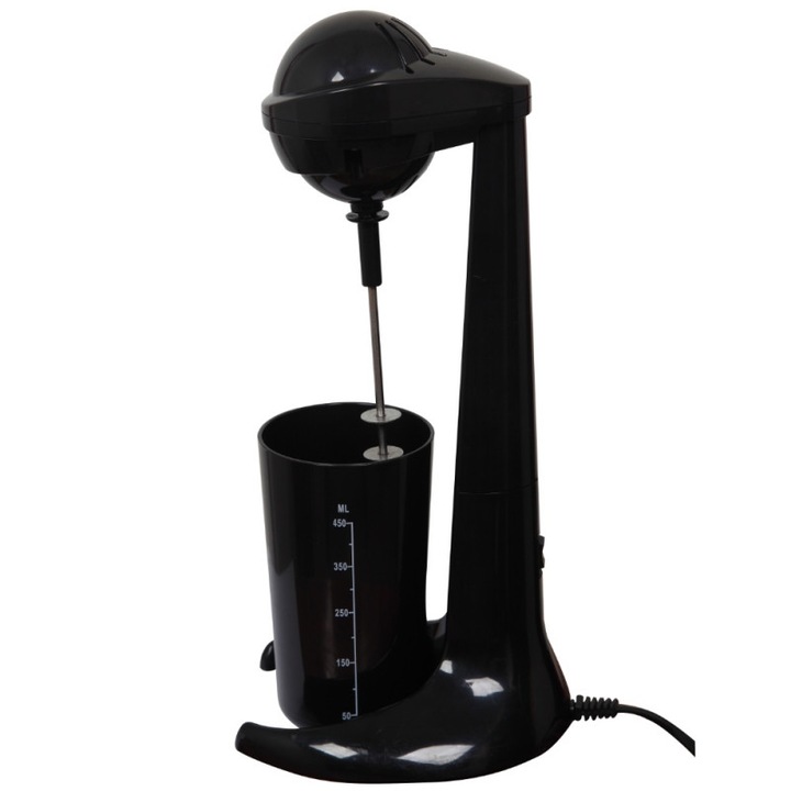Миксер за фрапе Rosberg R51163C, 100W, 450мл.мерителна чаша, Черен