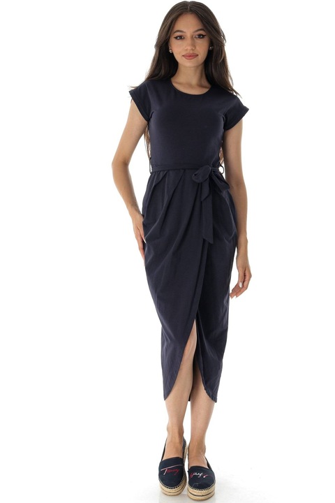 Rochie midi Roh DR4574 cu fusta petrecuta