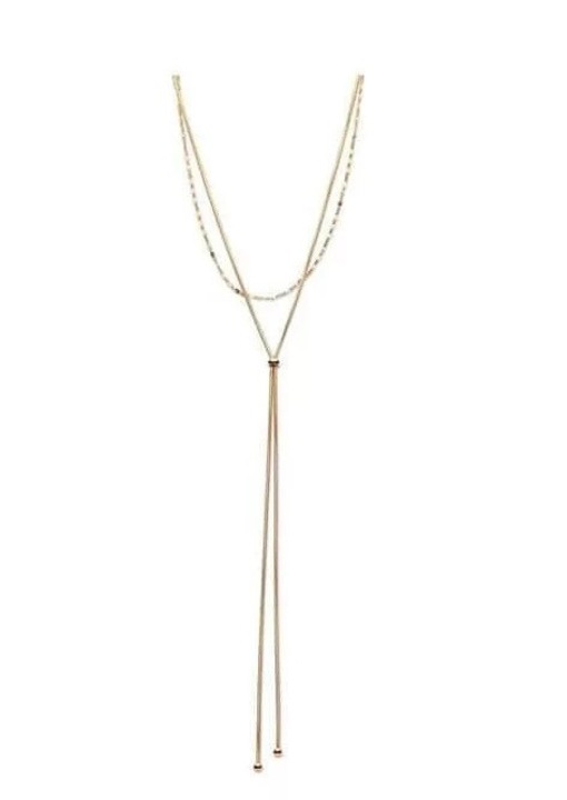 Victoria Rose gold színű nyaklánc 87cm