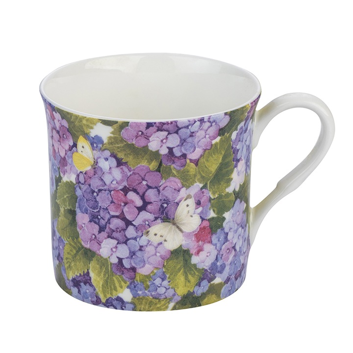 Чаша Димс-92, Хортензия, 978707, Фин костен порцелан