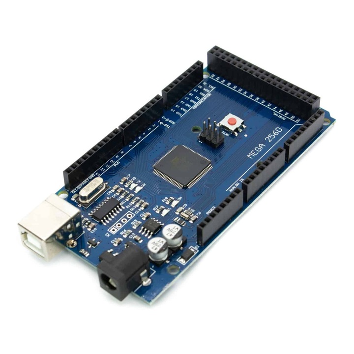 Платка за разработка, съвместима с Arduino R3 Mega, черна